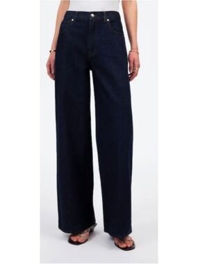Madewell Superwide-Leg Jeans Essex Size 25